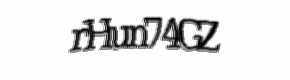 Security check image, please type the characters shown